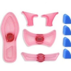 TPV® 6Pc Plastic Lady'S Miniature Shoe Cutter Mold Icing Cookie Biscuit Fondant Embosser