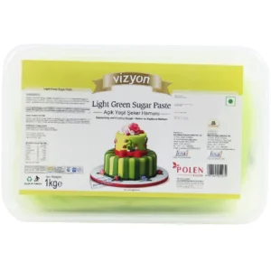 TPV® Vizyon Sugar Paste (Fondant) Light Green, 1Kg