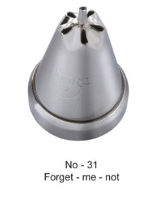 TPV® - 1Pc Noor Cake Icing Tip Icing Nozzle No – No. 31 - Forget-Me-Not
