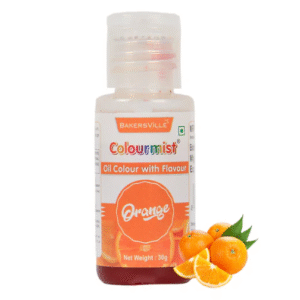 TPV® Colourmist Oil Colour With Flavour (Orange), 30Gm