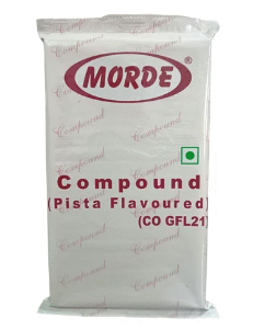 TPV® - Morde Pista Compound Slab Chocolate Bar Perfect For Baking, Cake Frosting, Chocolate Making - Pack Of 1, 500 Gm