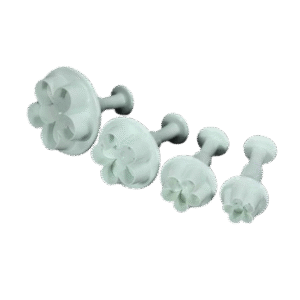 TPV® 4Pcs Wintersweet Spiral Shape Plunger Cutter