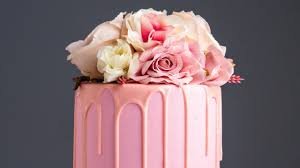TPV® - 1Pc Bakers Village Cake Decorating Drip Glittering Edible Sparkling Drip - Pink Colour