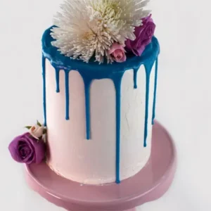 TPV® - 1Pc Bakers Village Cake Decorating Drip Glittering Edible Sparkling Drip - Royal Blue Colour