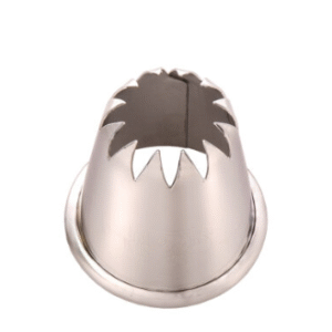 TPV® - 1Pc Cake Decoration Noor Cake Icing Meringue Nozzle - Big Tip - T12