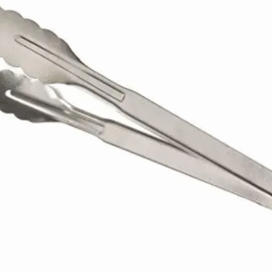 TPV® Kitchen Tongs Stainless Steel Buffet Serving Utensils Salad Bbq Tongs Heavy Duty Serving Food Tongs For Frying, Cooking, Clipping Toast Bread, Grilling, Pastry, Sandwich