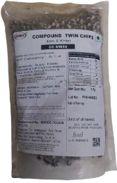 TPV® - Morde Twin Chocolate Chips , Chocolate Chips For Cake, Chocolate Chips For Cake Decoration-1Kg
