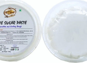TPV® - 1Pc Bakers Village Fondant Sugar Paste 200Gm - White Colour