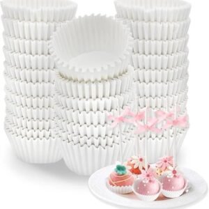 TPV® 12 Cm Cupcake Liner Baking Cups Cupcake Mold Paper Muffin Random 1000 Pcs (Single/Assorted Color/Prints)