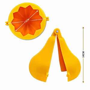 TPV® Modak Mould - Modak Sacha Sancha- Ganpati Modak - Pear Shape Mould With Hinge - Indian Sweets Mould 125Gm
