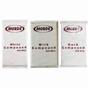 TPV®Morde Chocolate Compound 3 In 1  ( Dark-1pc , Milk-1pc  ,White-pc ) 500 gms each ( Pack of 3 )