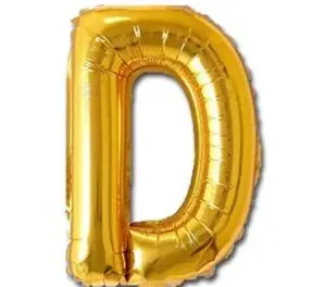 TPV®  Alphabet Foil balloon | Letters balloon | Birthday name ballons | 16 inch Golden foil Balloons for Birthday