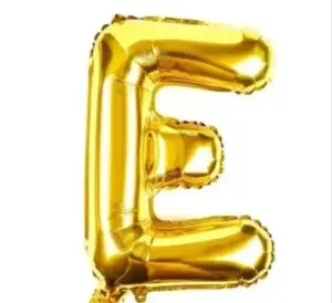TPV®  Alphabet Foil balloon | Letters balloon | Birthday name ballons | 16 inch Golden foil Balloons for Birthday