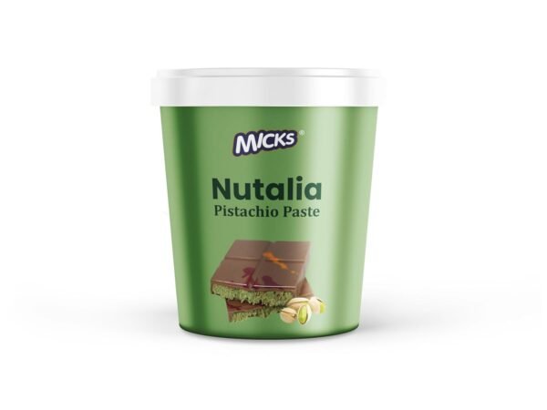 TPV® Micks Nutalia Pistachio Paste, 1 kg, Rich and Creamy Spread for Desserts and Snacks