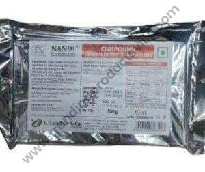 TPV® NANDI internatinal strawberry flavoured compound 500 g ( Pack of 1 )