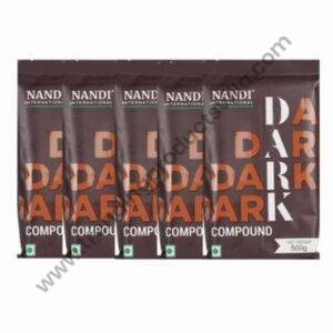 TPV® Nandi international dark compound chocolate 500 g ( Pack of 5 )