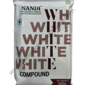 TPV® Nandi international white compound chocolate 500 g ( Pack of 1 )