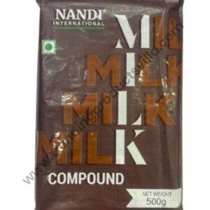 TPV® Nandi international milk compound chocolate 500 g ( Pack of 1 )