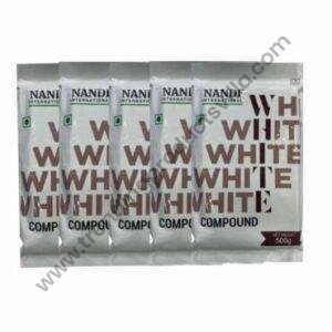 TPV® Nandi international White compound chocolate 500 g ( Pack of 5 )
