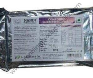 TPV® NANDI internatinal blueberry flavoured compound 500 g ( Pack of 1 )
