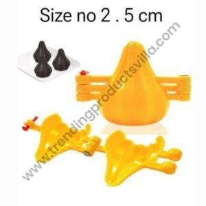 TPV® 10 pcs Modak Sancha, 1 Cavity Sancha Patti Modak Moulds for Ganpati Bappa - 5 cm