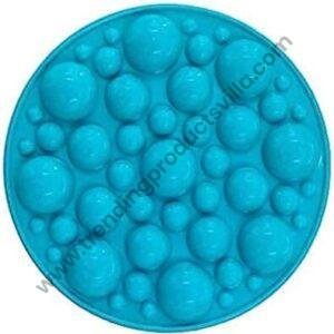 TPV® Pack of 1 Multicolour Silicone Chocolate Mould, Bubble Shape Chocolate Cake Decoration Mould ( in random colour )