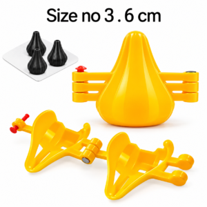 TPV® 10 pcs Modak Sancha, 1 Cavity Sancha Patti Modak Moulds for Ganpati Bappa - 6 cm