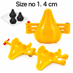 TPV®   10 pcs Modak Sancha, 1 Cavity Sancha Patti Modak Moulds for Ganpati Bappa - 4 cm