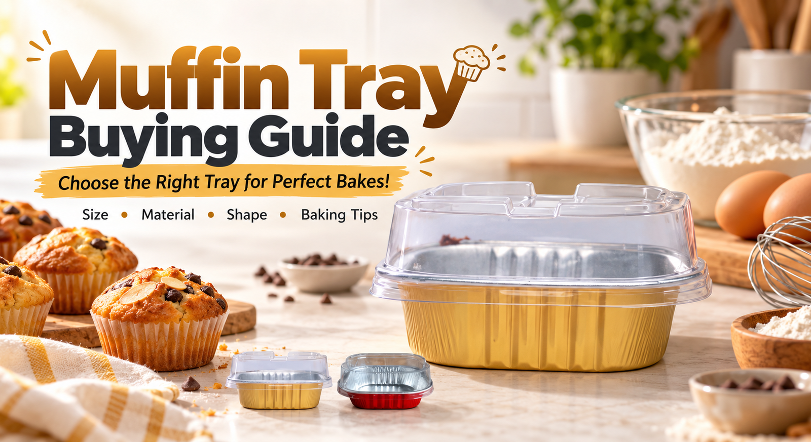 Muffin Tray Buying Guide: How to Choose the Right Tray for Baking
